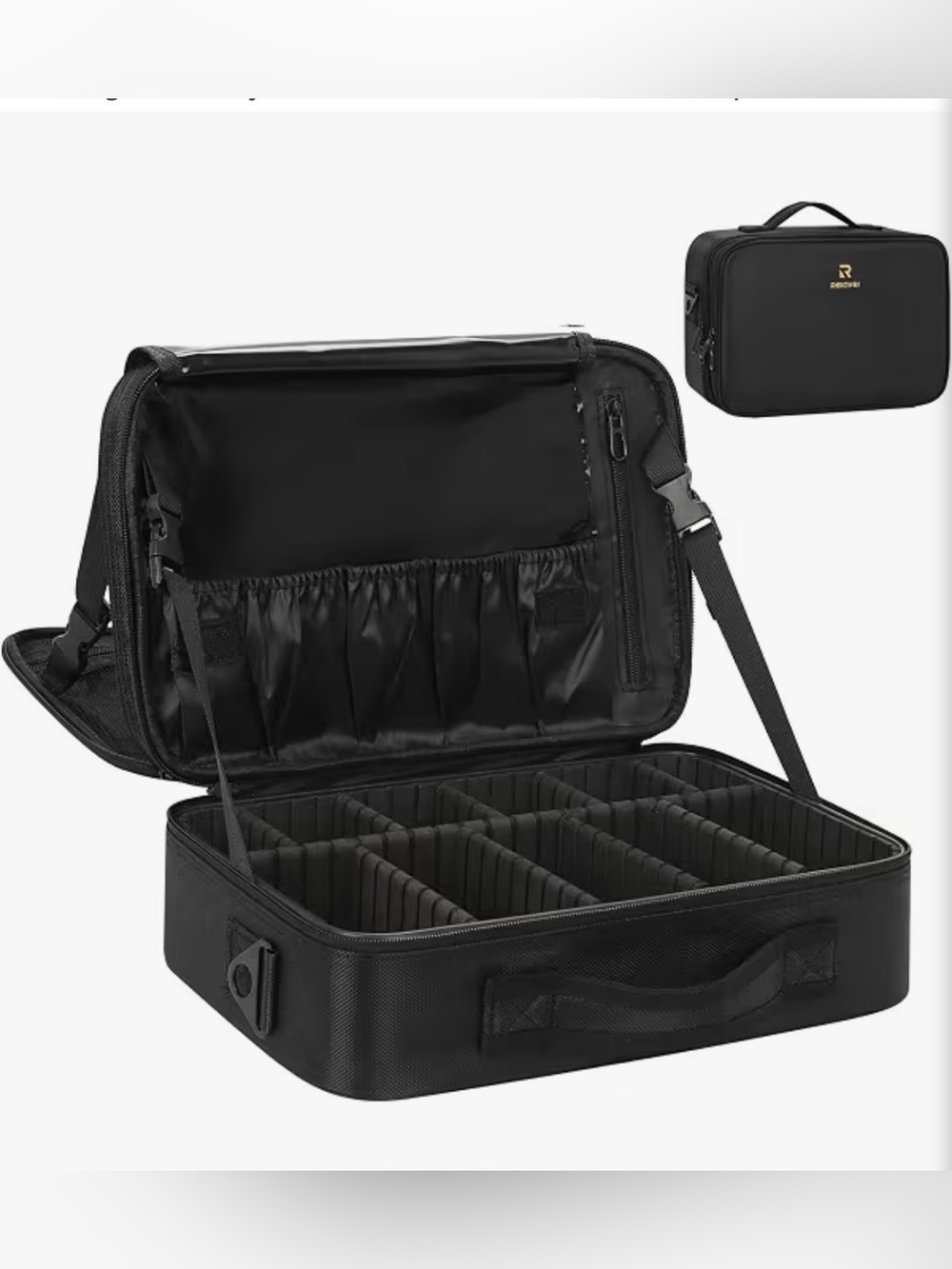 Black Relavel Makeup Organizer